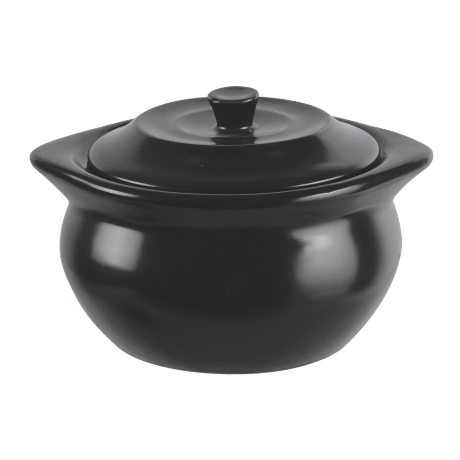 Paderno Seramik Kapaklı Mini Güveç Tencere 13 Cm