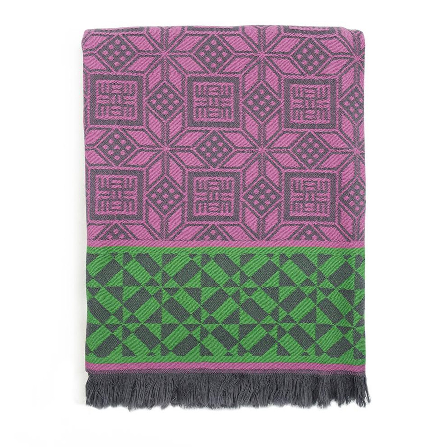 3rd Culture Pembe Antioch Örtü, Koltuk Şalı