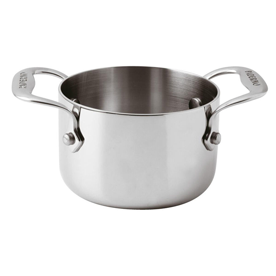 Paderno Çelik Mini Sos Tenceresi Gri 10 Cm
