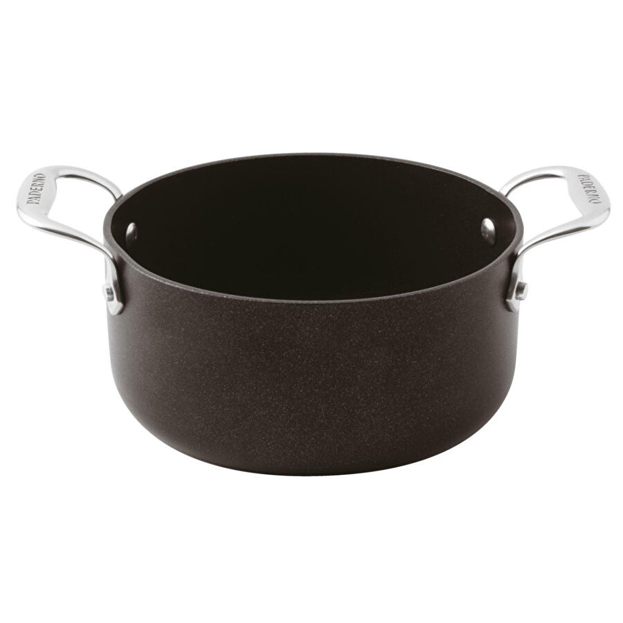 Paderno Siyah Alüminyum Mini Tencere 16 Cm