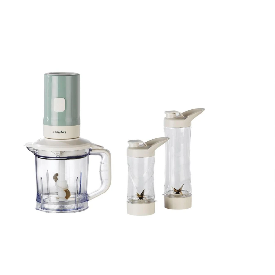 Berghoff Gem Retro 500 W Mi̇nt Yeşi̇li̇ Ki̇şi̇sel Blender Ve Doğrayici