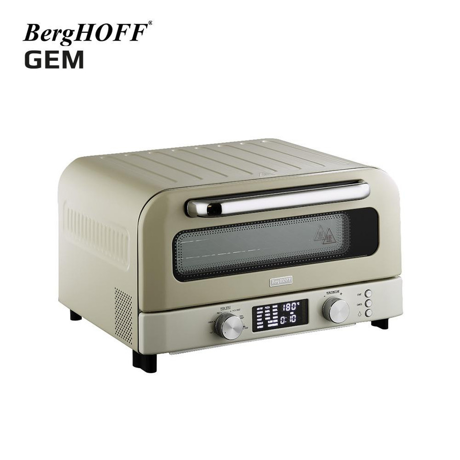 Berghoff Gem Retro 2000 W Vani̇lya Krem Rengi̇ Pi̇zza Fırını