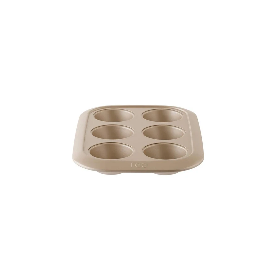 Berghoff Leo Balance Karbon Çeliği 6 Lı Muffin Fırın Tepsisi