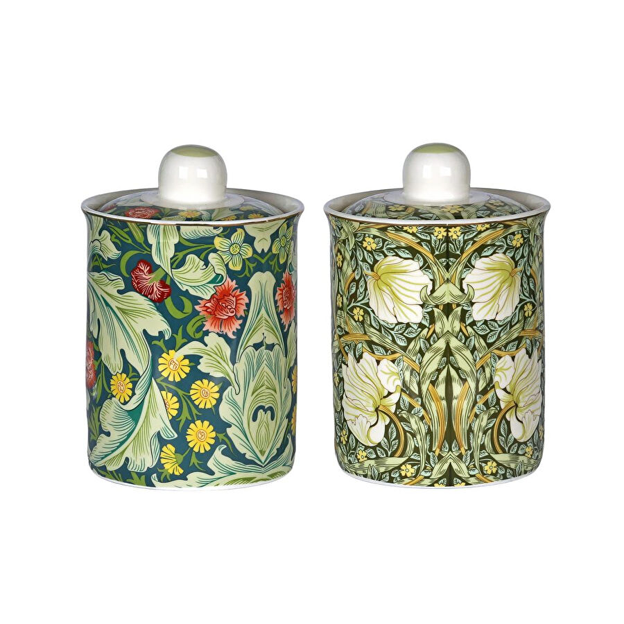 Lucky Art Sylva Bone 2li̇ Kavanoz Seti 18cm