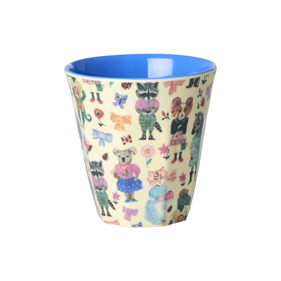 Rice Melamin Çocuk Bardak - Mavi Natalie Pete