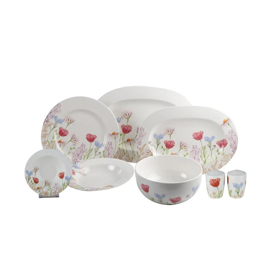 Royal Canterbury Blooming Field 53 Parça Yemek Takimi