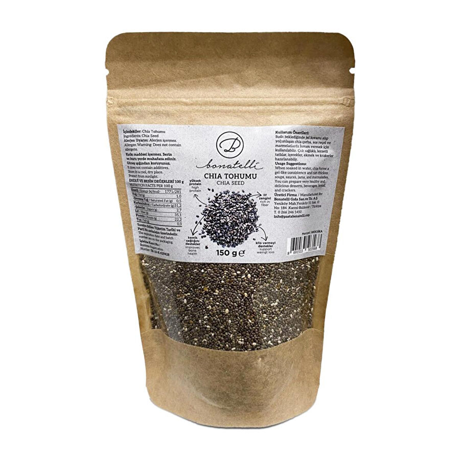 Bonatelli Chia Tohumu 150 G