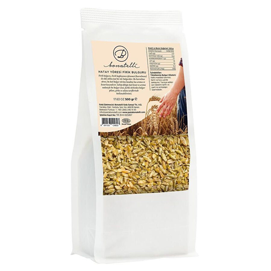 Bonatelli Fi̇ri̇k Bulguru (hatay Yöresi̇) 500 Gr