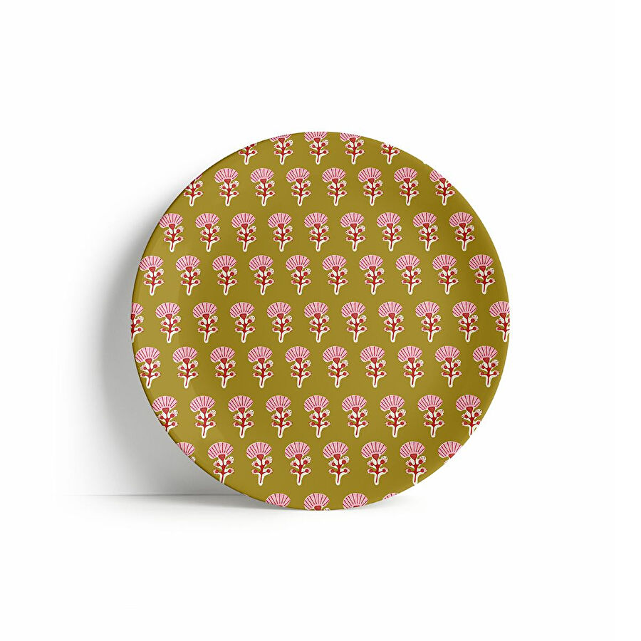 Fern&Co Joy Collection #2 Melamin Büyük Tabak 4'lü Set