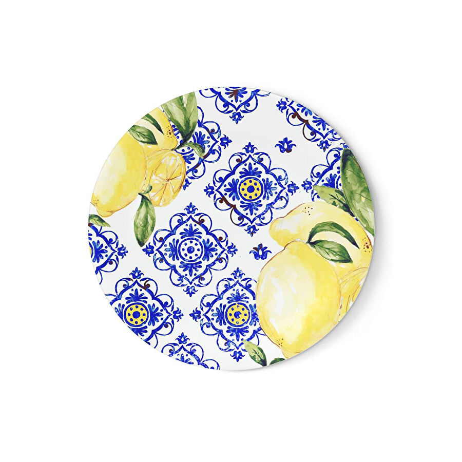 Fern&Co Amalfi Coast Collection Büyük Tabak 4 Lü Set