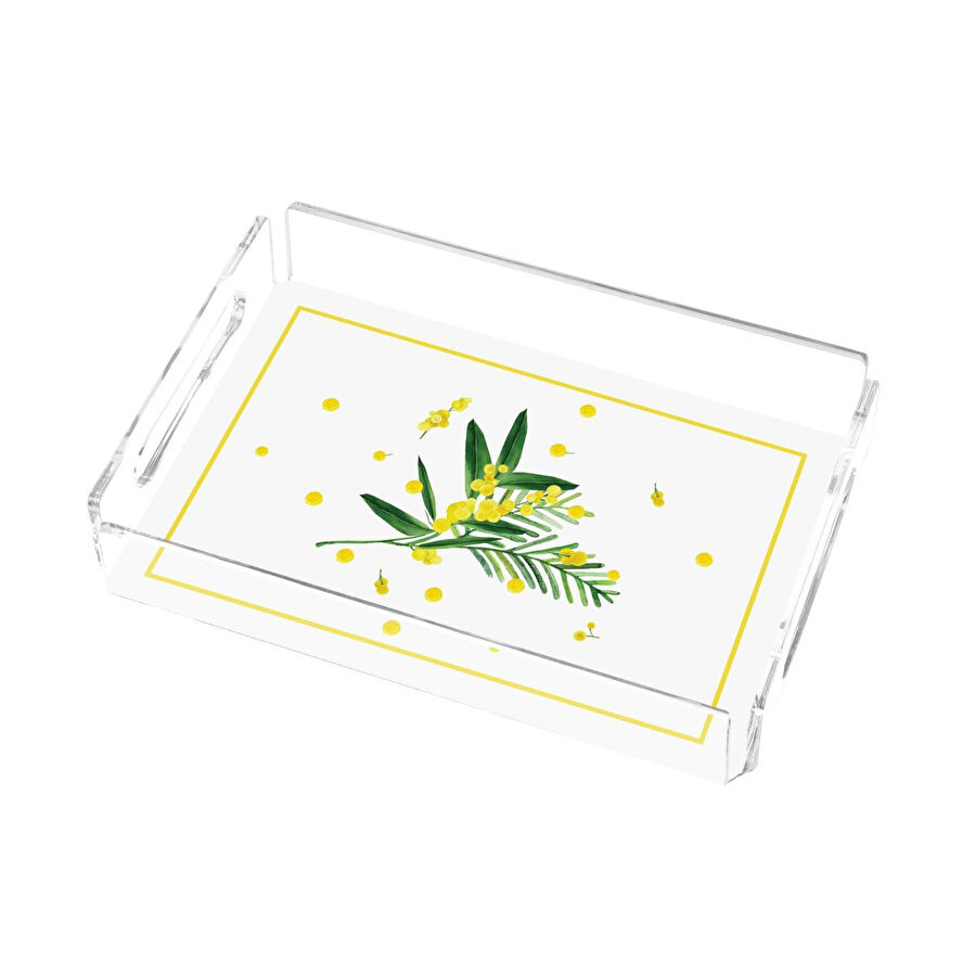 Fern&Co Fleur De Mimosa Collection Küçük Boy Tepsi