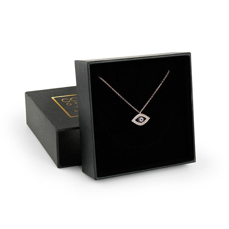 Coho Objet Coho Silver Elysian Eye El Yapımı Gümüş Nazar Kolye