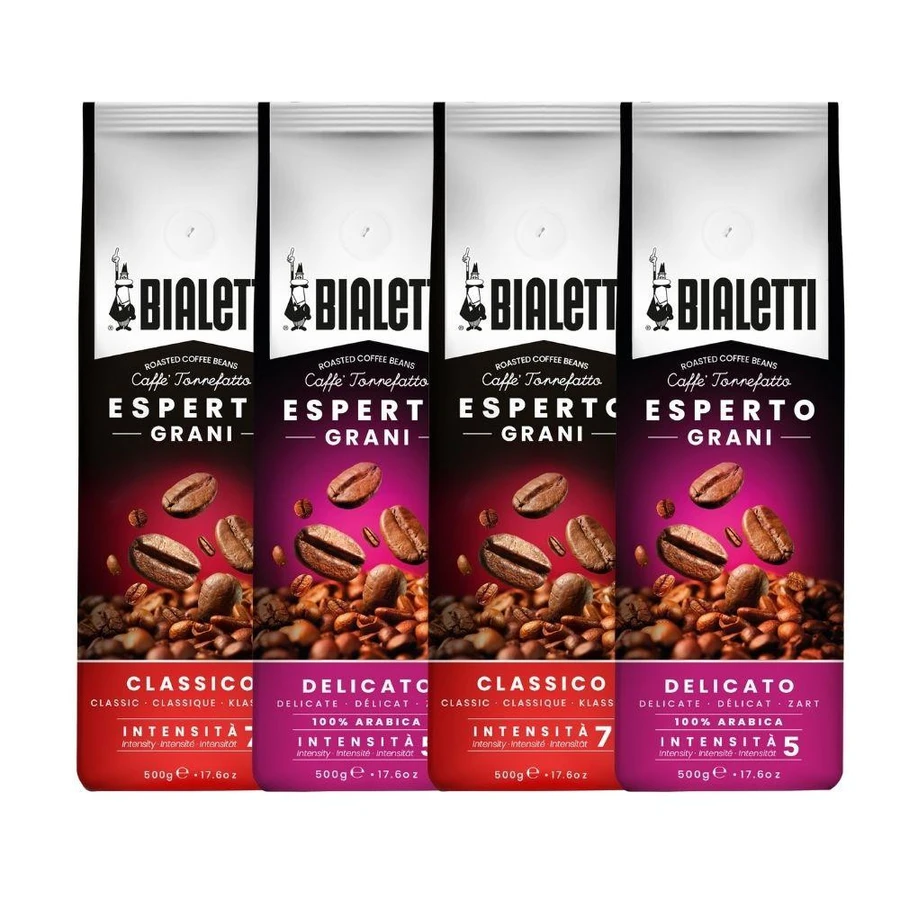 Bialetti 4 Adet Delicato Ve Classico 500 Gr Çekirdek Kahve