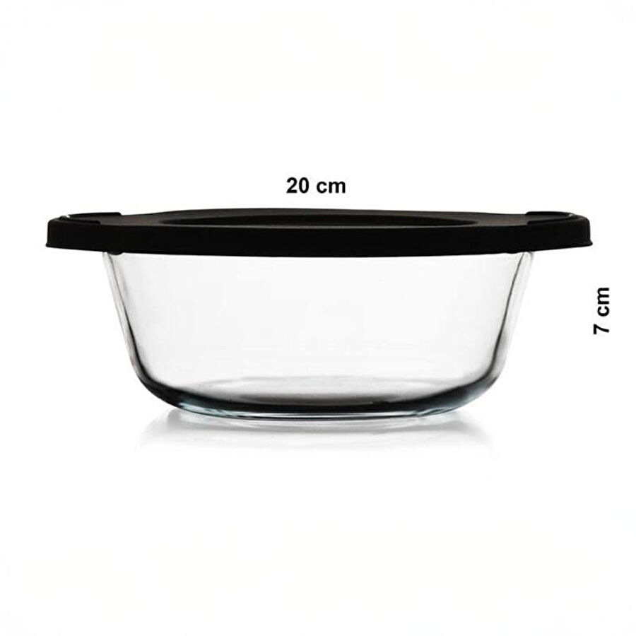 Paşabahçe 59133 Gri Kapaklı Borcam 840cc 1 Adet