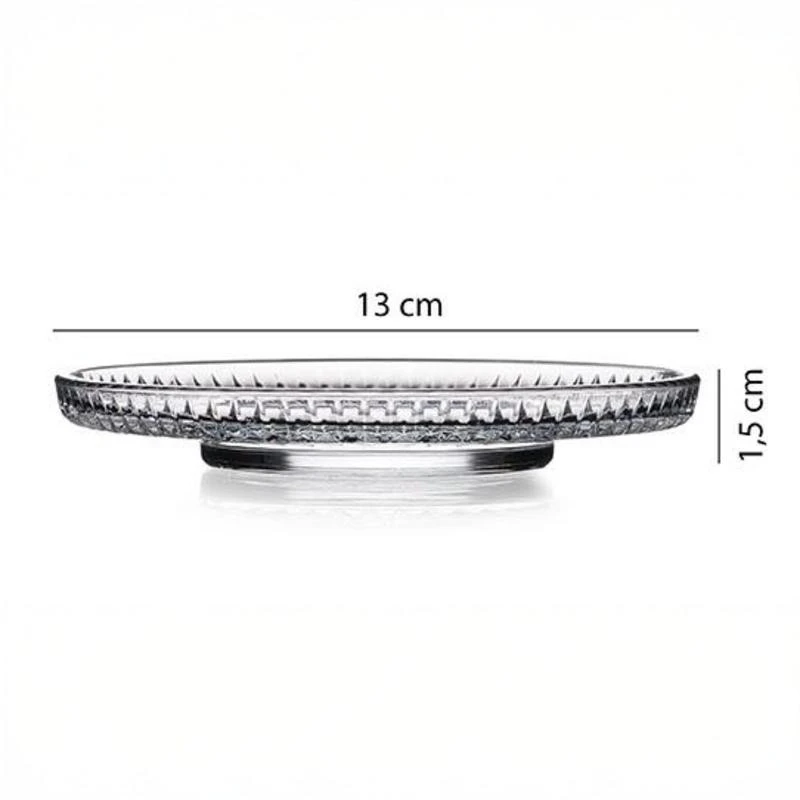 Paşabahçe 54771 Elysia Çay Tabağı 130mm 6 Adet