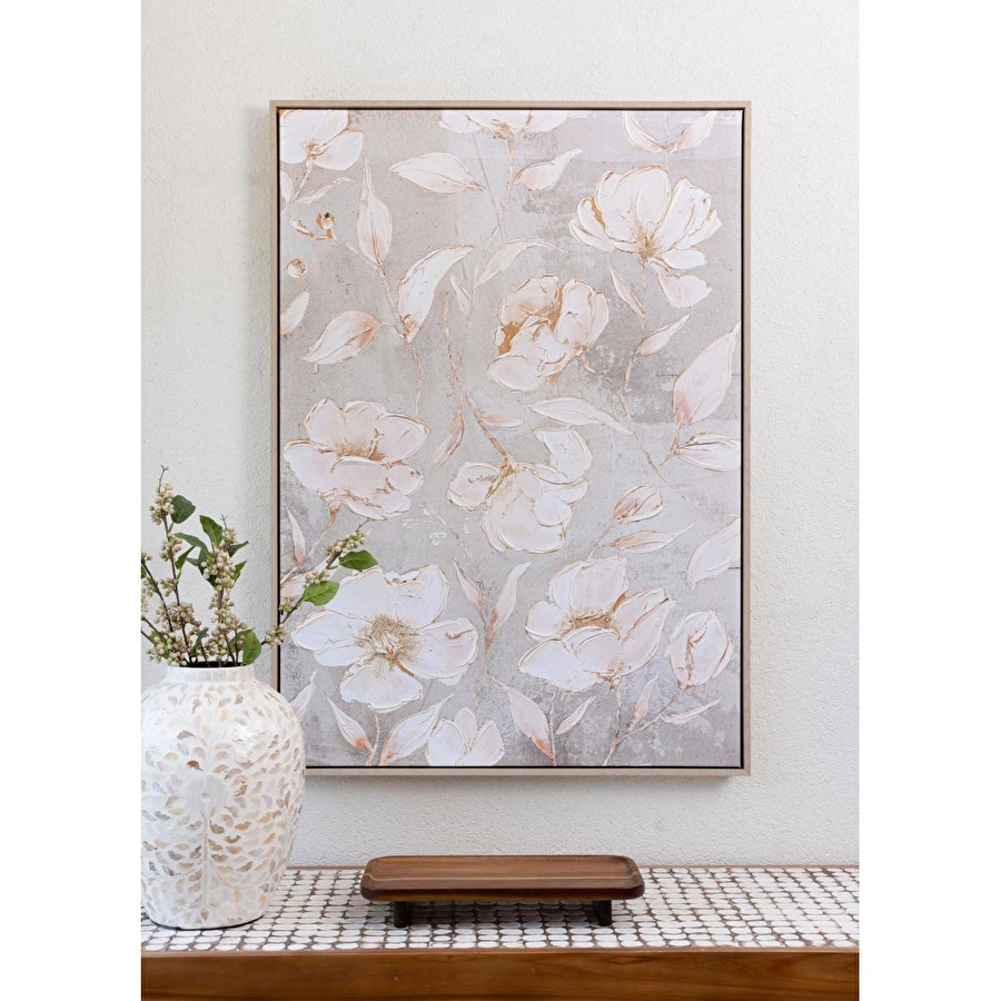 The Mia Floral Kanvas Tablo 70x100 Cm Tbl0073