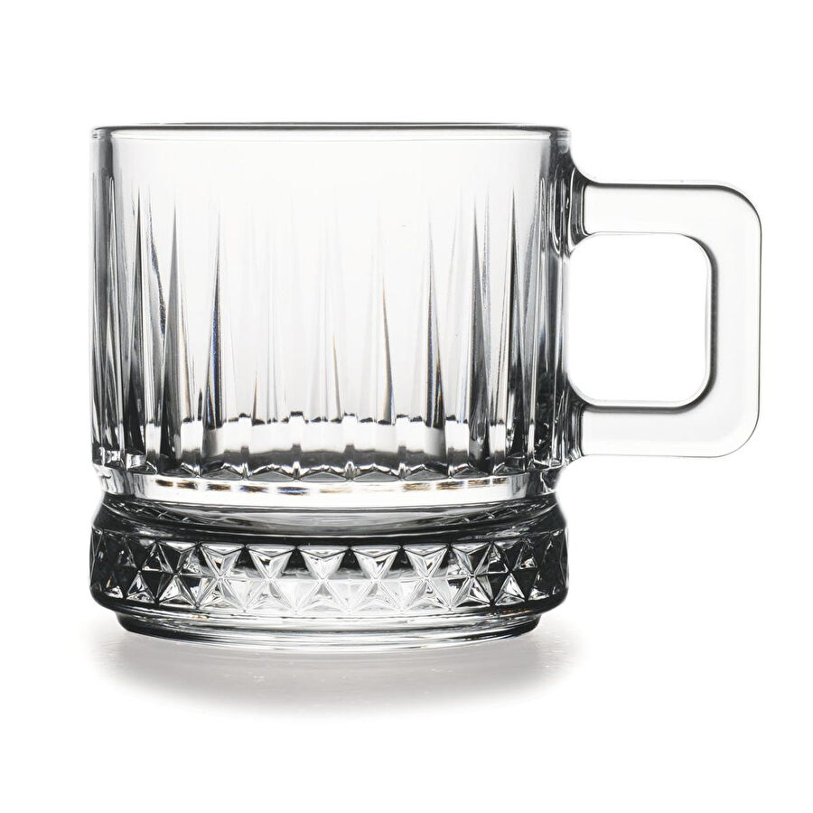 Paşabahçe 55422 Elysia Fincan 195 Kupa 195cc 2 Adet