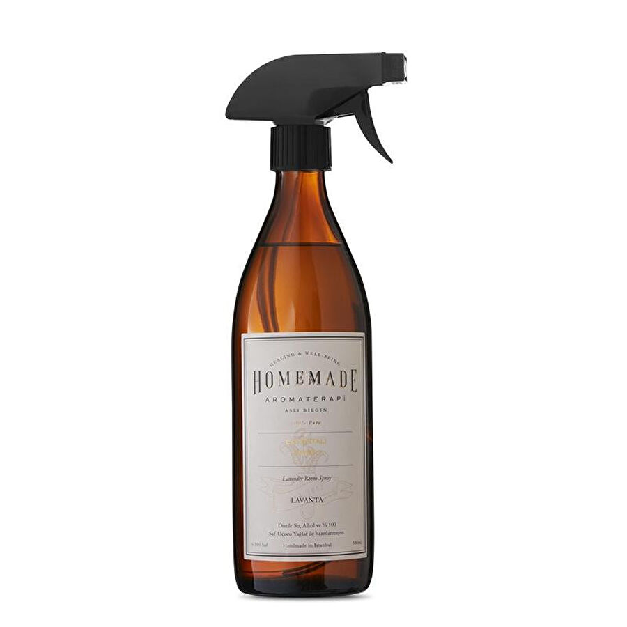 Homemade Aromaterapi Lavantalı Oda Spreyi