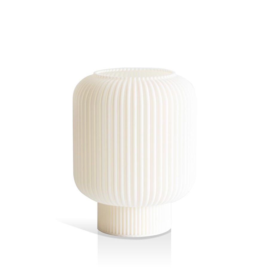 Soli Workshop Helios Kısa Masa Lambası - Beyaz