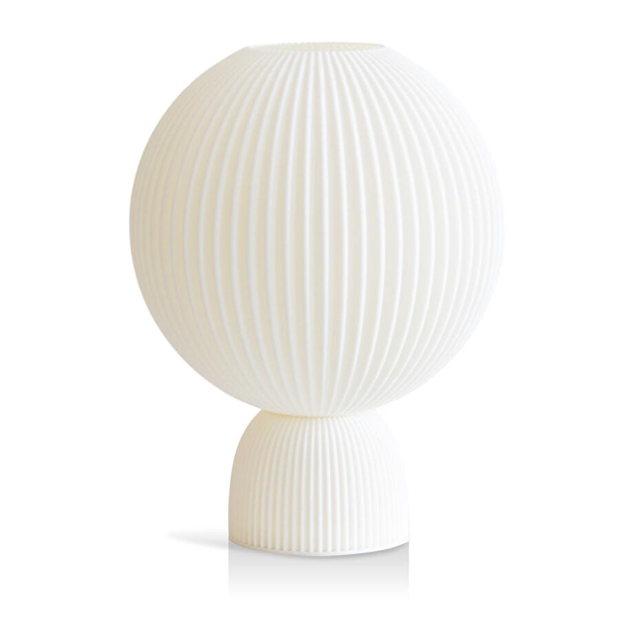 Soli Workshop Luna Medium Masa Lambası - Beyaz