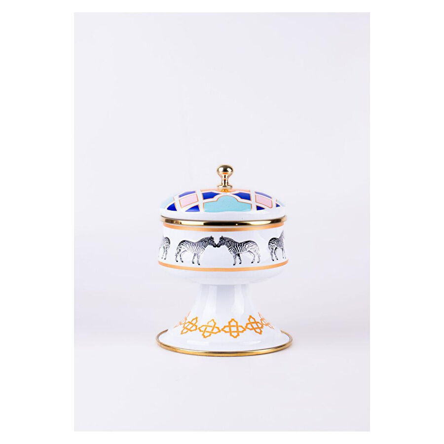 Emaylab Jaolu Zebra Desenli Şekerlik