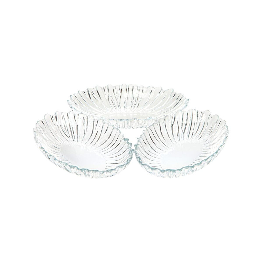 Paşabahçe Aurora 3'lü 15 Cm Servis Tabağı 10545