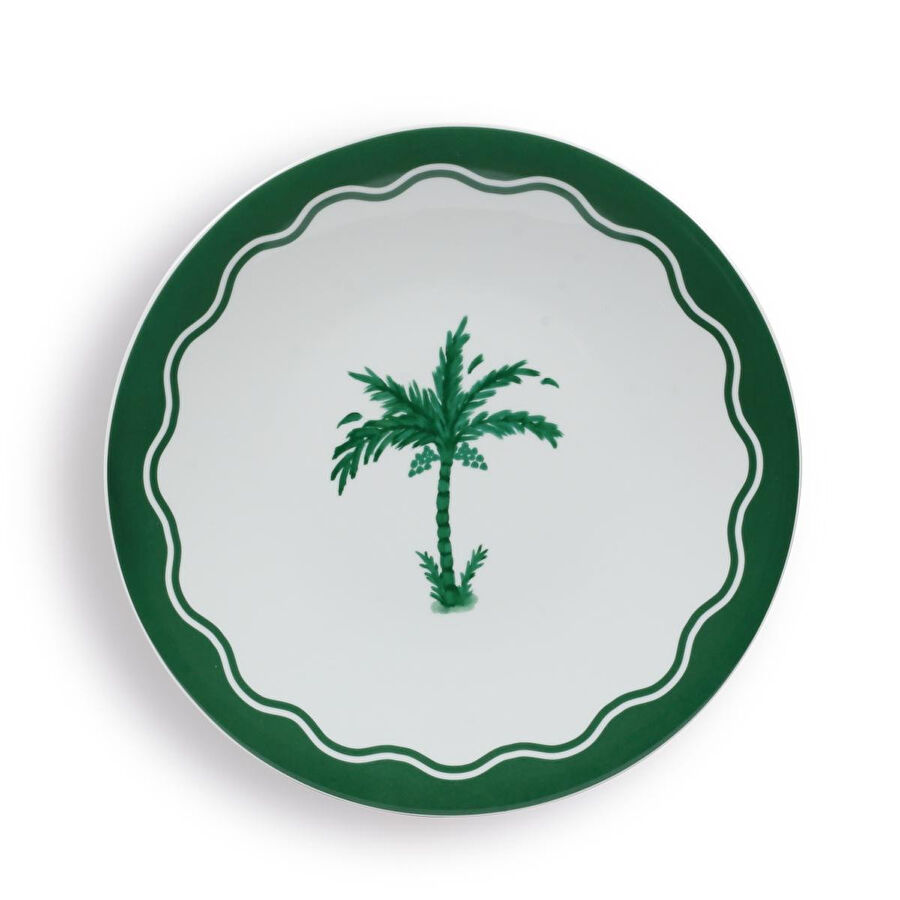 Fern&Co The Palm Collection Yemek Tabağı