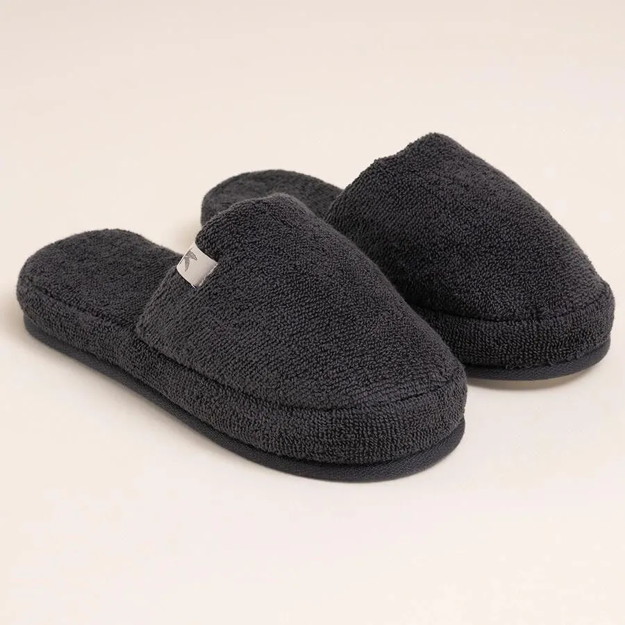 Penelope %100 Pamuk Havlu Terlik 40-41 Antrasit - Noa Serisi