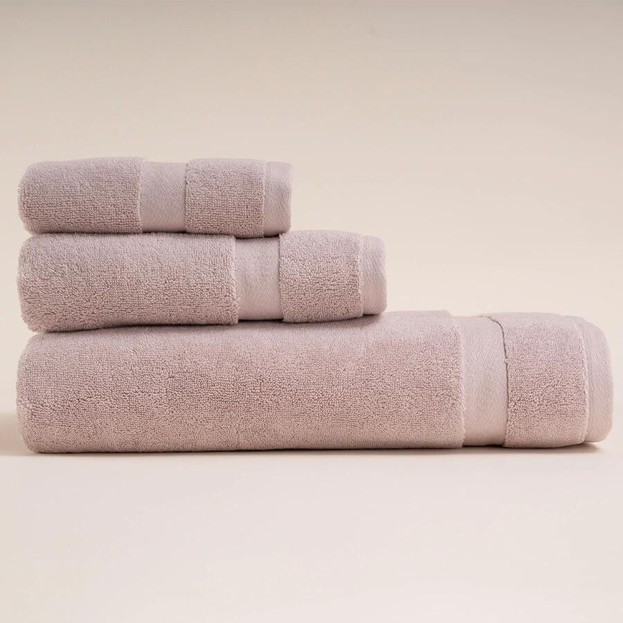Penelope %100 Pamuk Havlu 100x150 Cm Pudra - Noa Serisi