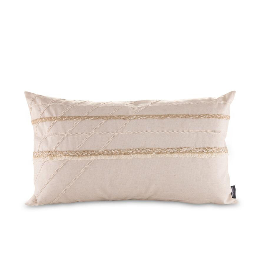 Penelope Dekoratif Kırlent Bej 35x60 Cm - Bogy Serisi