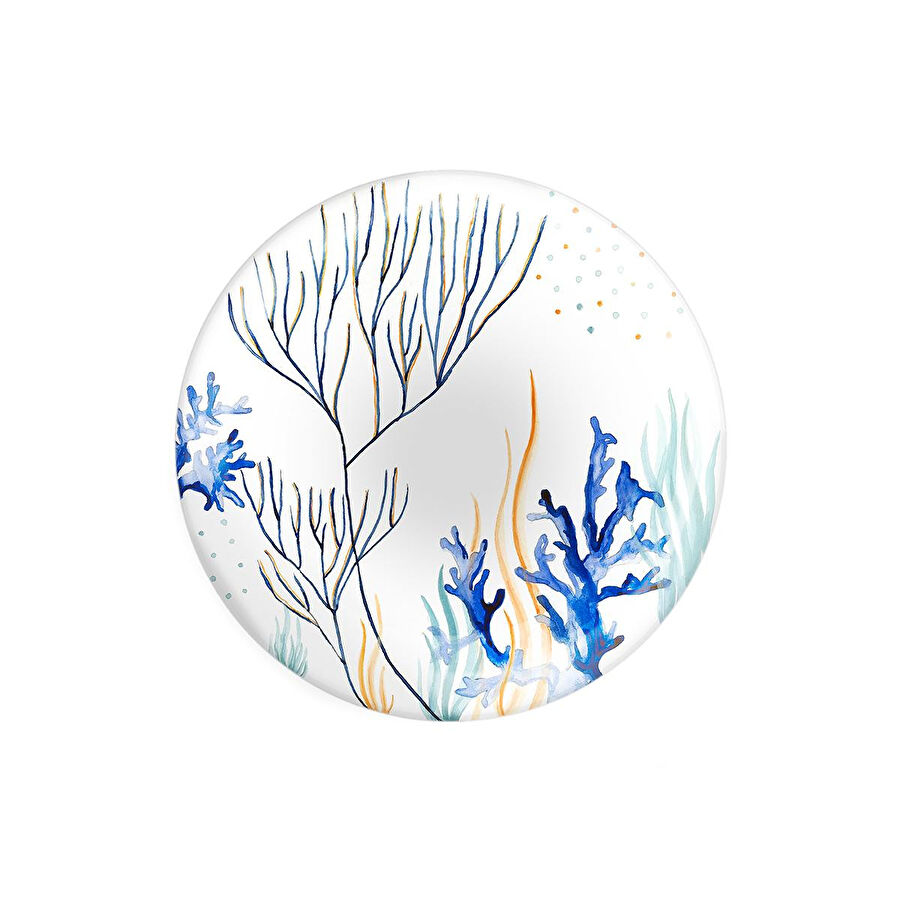 Fern&Co Marine Collection Büyük Tabak 4 Lü Set