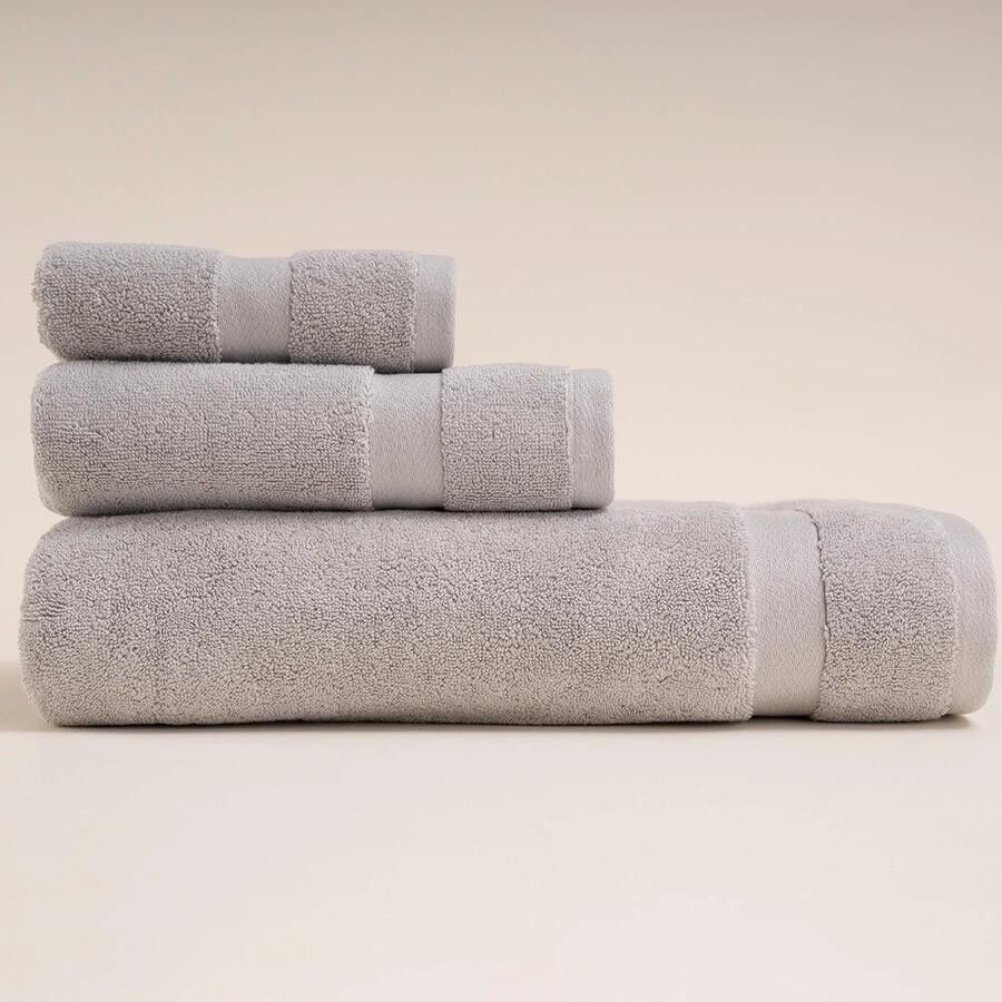 Penelope %100 Pamuk Havlu 30x50 Cm Gri - Noa Serisi