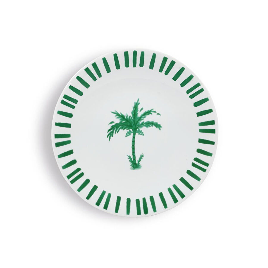 Fern&Co The Palm Collection Tatlı Tabağı