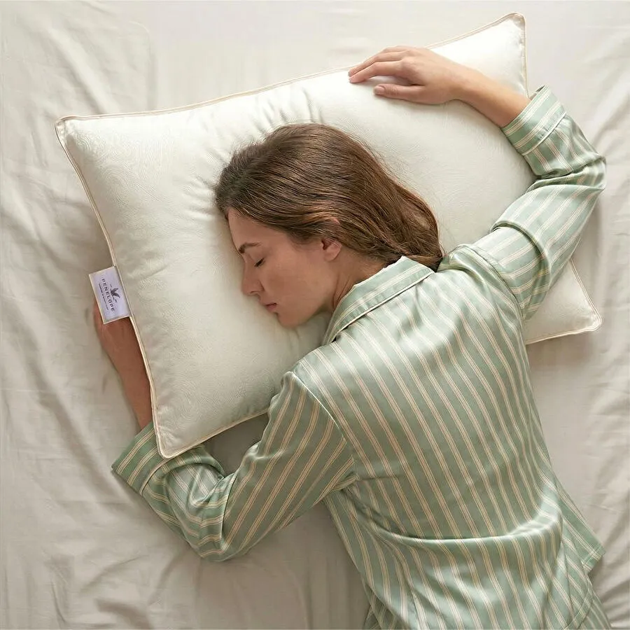 Penelope %100 Mikroelyaf Dolgulu Pamuk Kumaş Yastık 50x70 Cm - Imperial Luxe Serisi