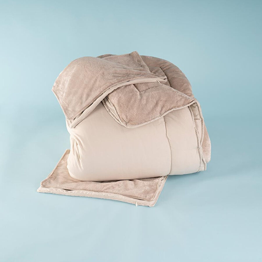 Othello Elegante Dormio Trio Yastık Kılıfı&yorgan Vizon 155x215cm