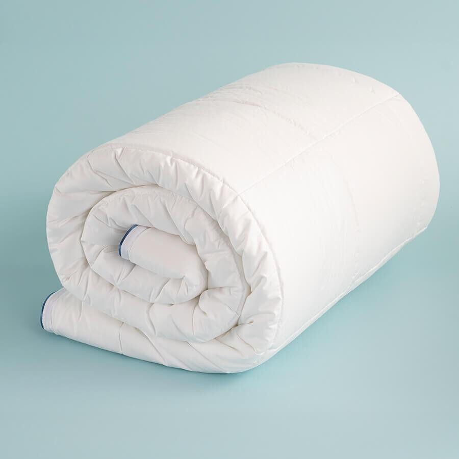 Othello Amelia Mavi Biyeli Pamuk Kumaş Yorgan 155x215 Cm