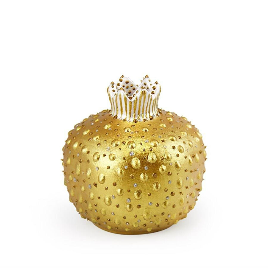 Coho Objet Coho Art Bereket Narı El Yapımı Sanatsal Dekoratif Obje - Brilliant Gold