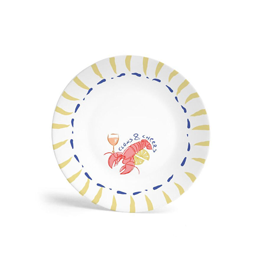 Fern&Co Bon App Collection Tatlı Tabağı Sardinia