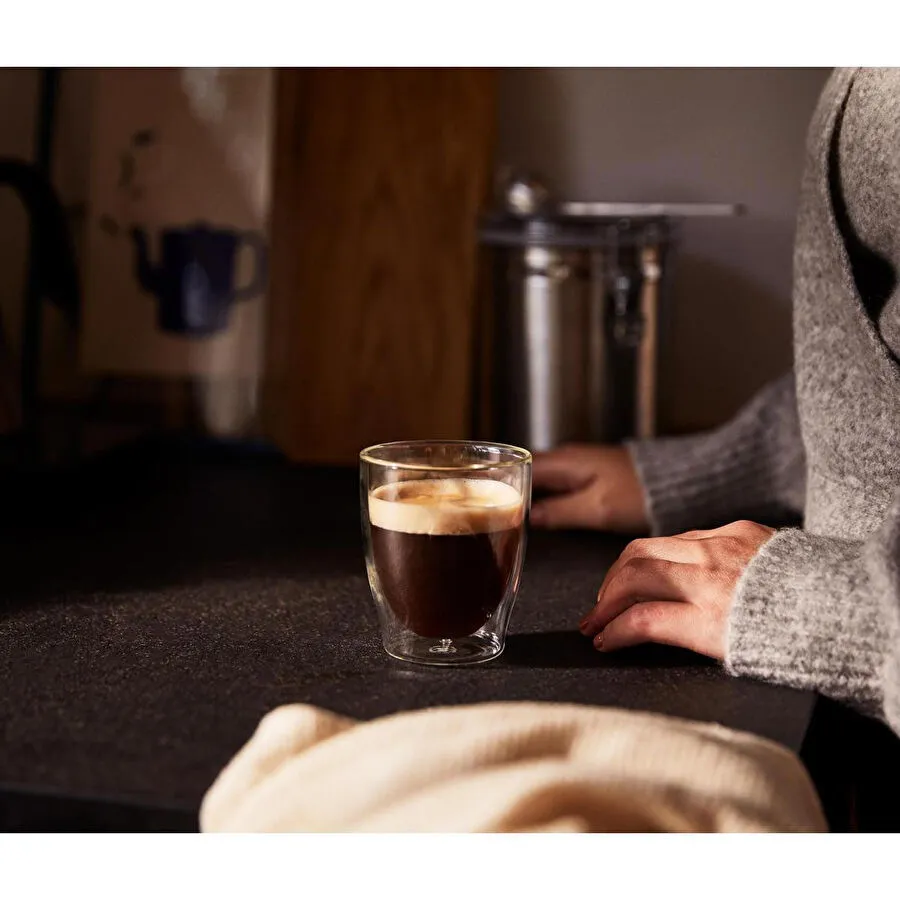 Tchibo Çift Cidarlı Cafe Crema Bardağı, 2'li