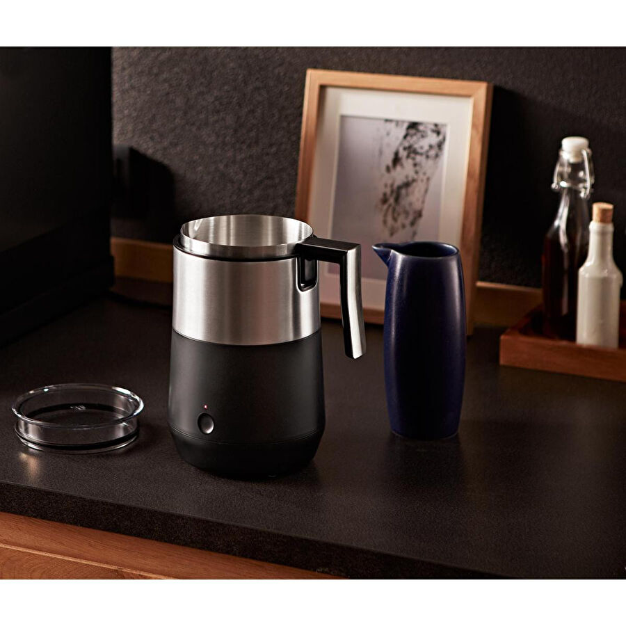 Tchibo İndüksiyonlu Süt Köpürtücü, Siyah