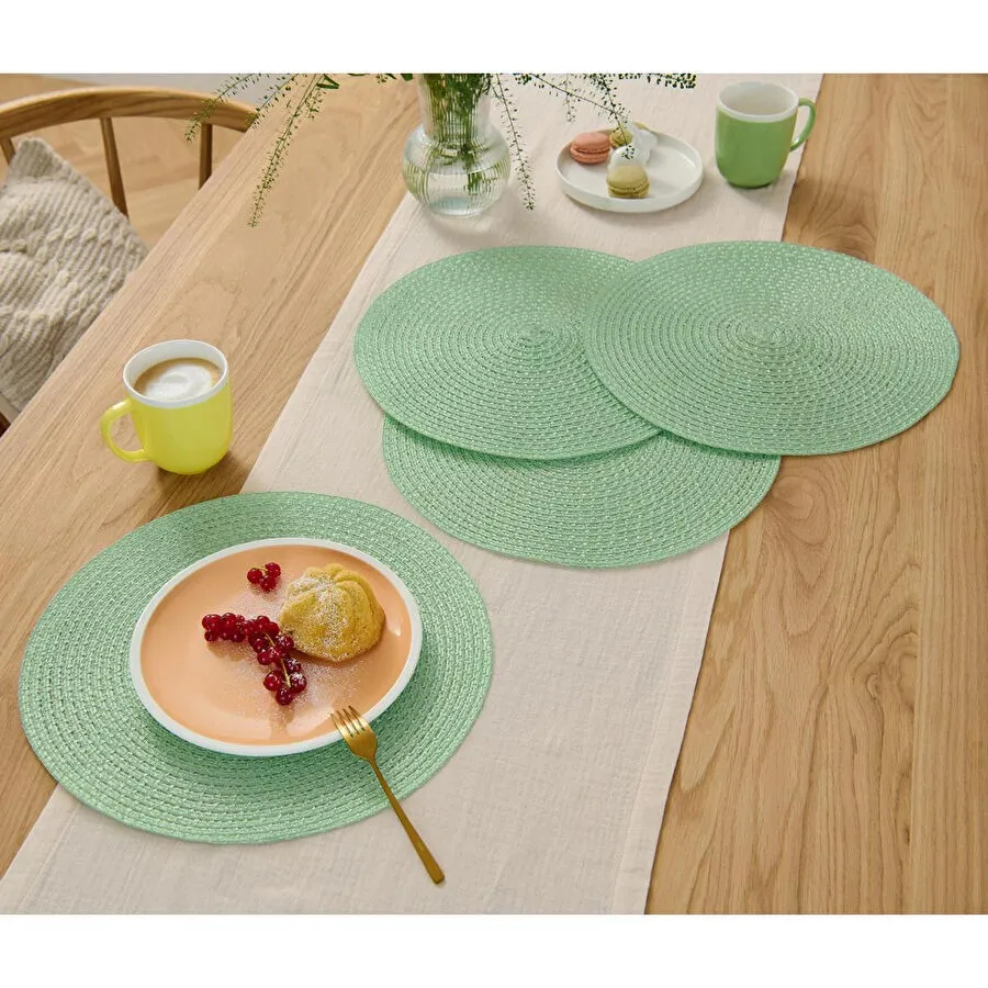 Tchibo Amerikan Servis, 4 Adet, Polyester