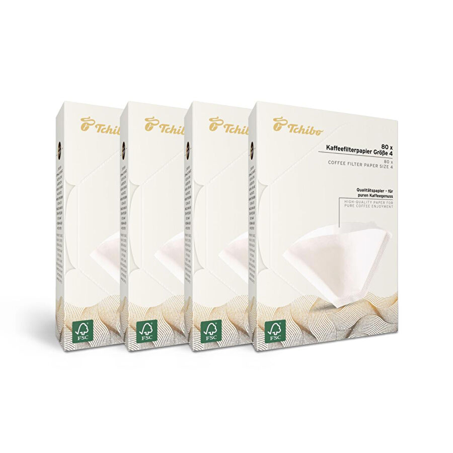 Tchibo 4 X 80 Adet Filtre Kahve Kağıdı