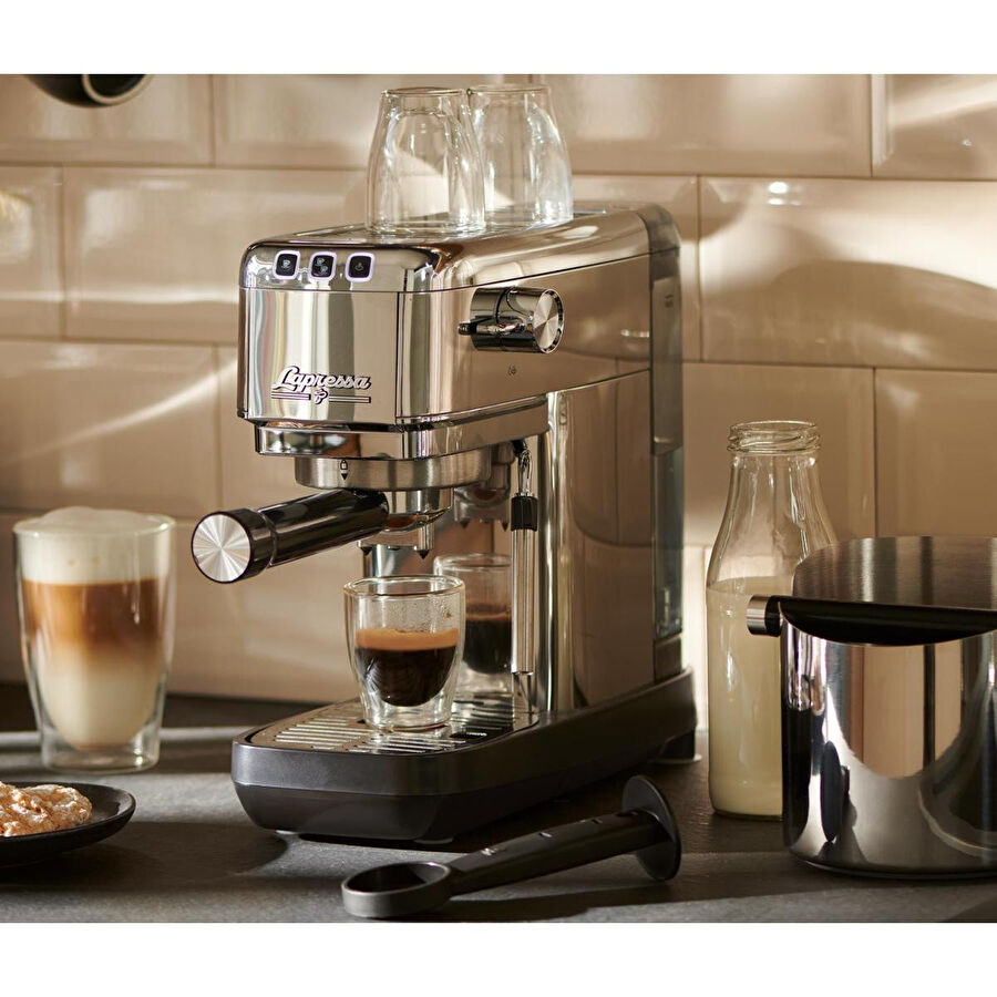 Tchibo Lapressa Manuel Espresso Makinesi, Gümüş