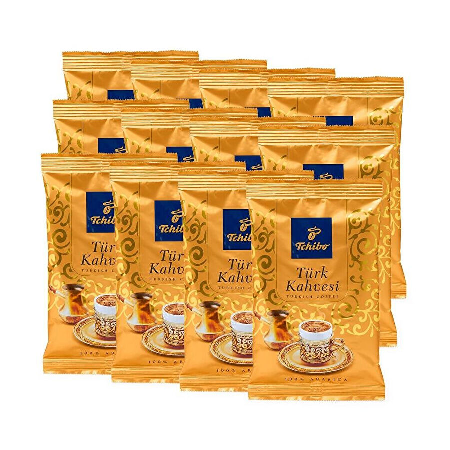 Tchibo Türk Kahvesi 100 Gr - 12 Adet