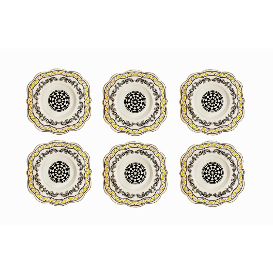 Lucky Art Margery 6li Çay Tabagi Seti