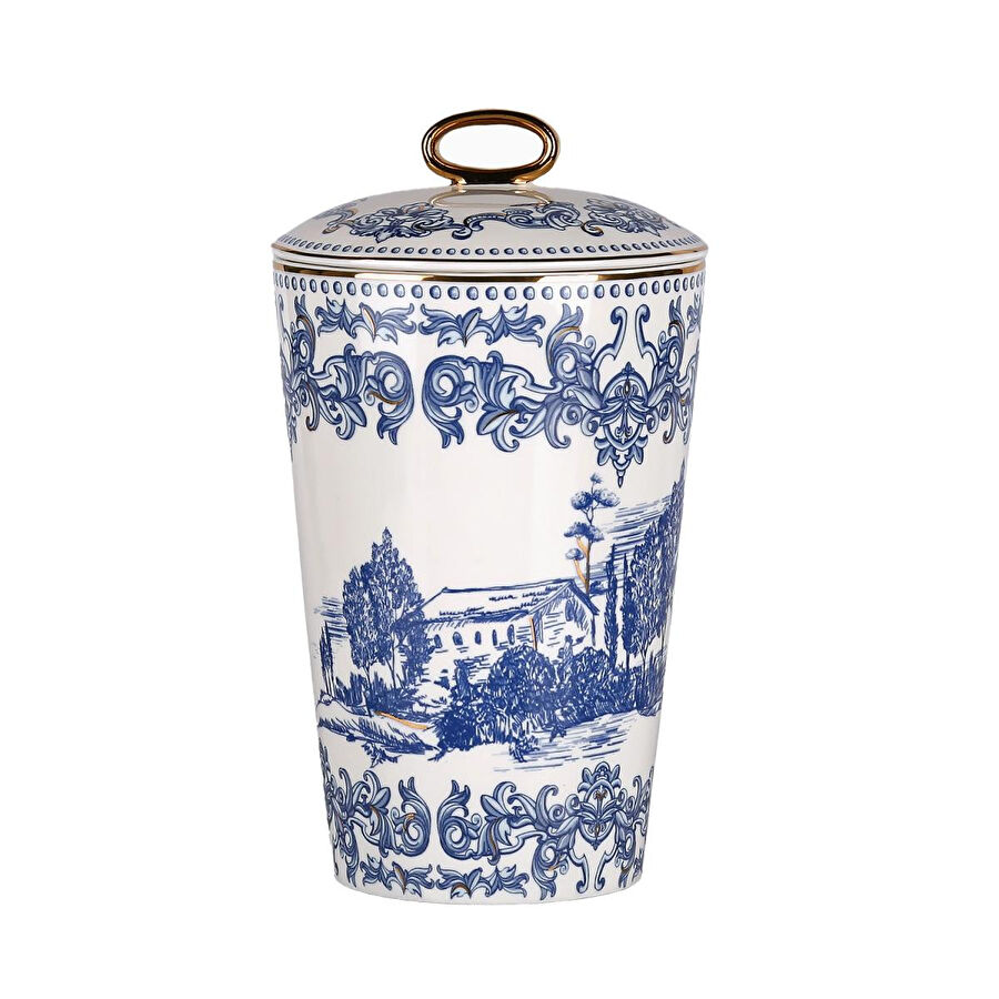 Lucky Art Florance Bone Kavanoz 19cm