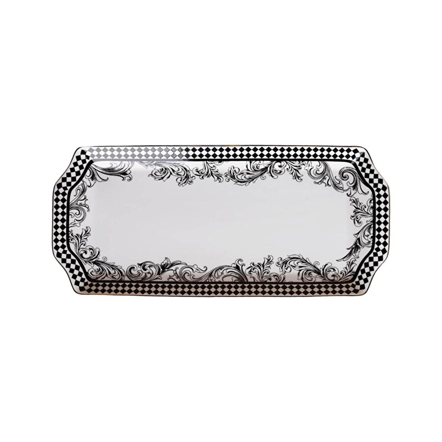 Lucky Art Margery Bone Desenli Baton Tabak 36cm