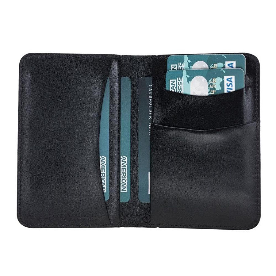 Bloominbag Bloomledger Cosmic Cosmos Hakiki Deri Bifold Cüzdan