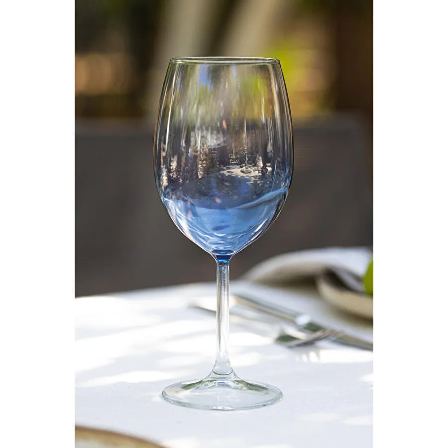 Rakle Larc 4'lü Kadeh Seti Mavi 440 Cc