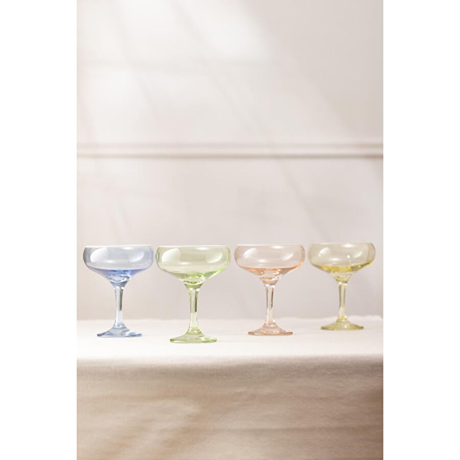 Rakle Colore 4'lü Dondurmalık Seti 270 Cc